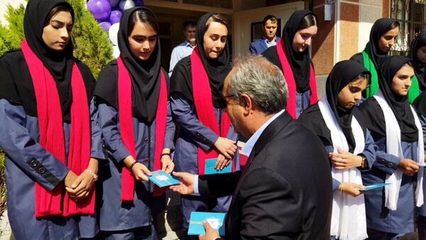 افتتاح مدرسه ۶ کلاسه «بانو مهین شادمان»