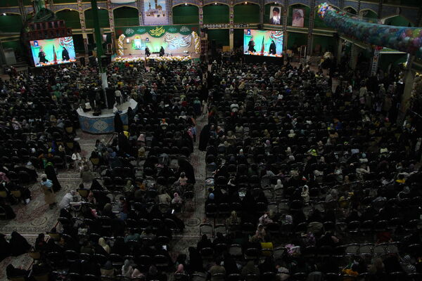 اجتماع عظیم سربازان کوچک صاحب الزمان(عج) یزد