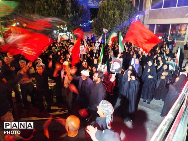 استمرار بی‌پایان در نیشابور؛ شب صد و بیست و هشتم عزای رهبر شهید_۱