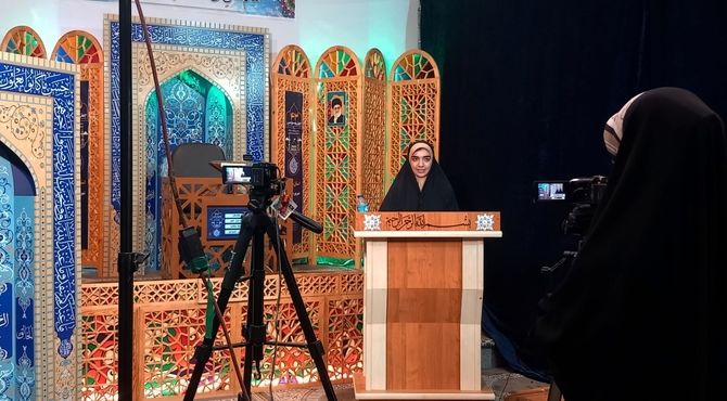 حضور درخشان دختران استان مرکزی در مرحله کشوری مسابقات قرآن، عترت و نماز