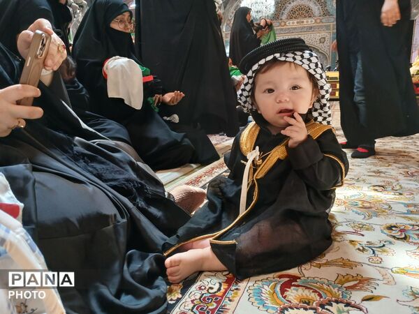 در حریم کوچکترین سرباز کربلا