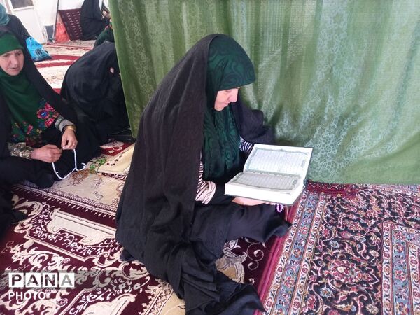 قرائت سوره فتح و اقامه نماز جماعت در مسجد جامع شهربار نیشابور 