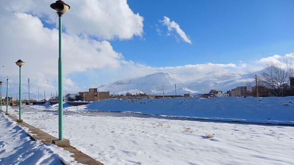 چهره زمستانی شهر فارسان 