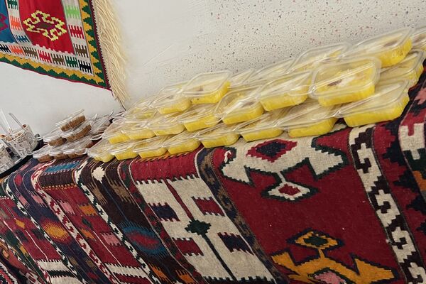 نمایشگاه دانش‌آموزان دبستان دانش آباده به‌مناسبت هفته ماها