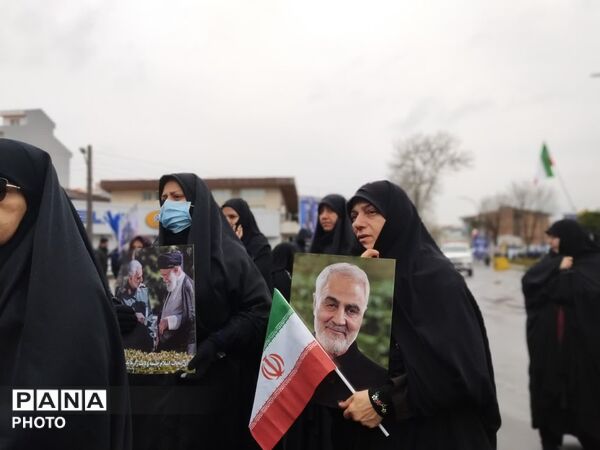 راهپیمایی روز قدس در رشت