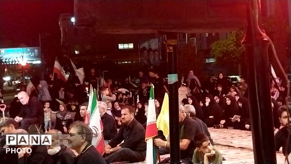 همدمی اشک و ارادت، بازگویی حماسه ی کربلا در خیابان هفت تیر مشهد