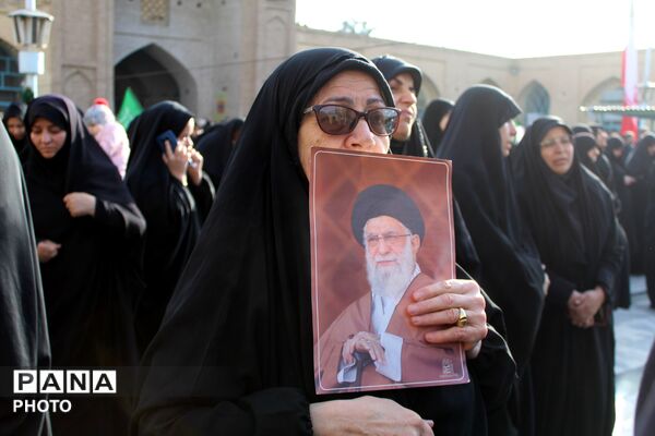 آیین سوگواری شهادت قائد امت در نیشابور 