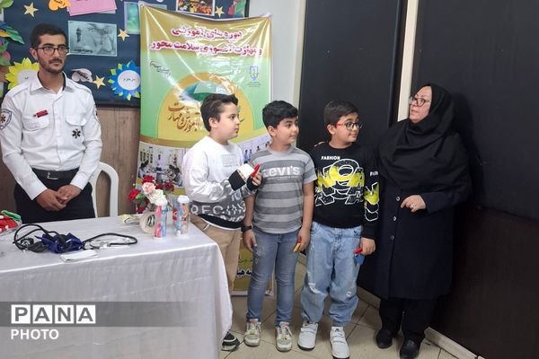 زنگ سلامت در آموزشگاه صفوی چهاردانگه 