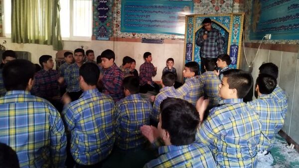 آخرین جلسه هفتگی، هیات الشهدای دبیرستان شهدای مدافع حرم منطقه ۱۰