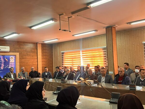 جلسه تودیع و معارفه رئیس آموزش و پرورش شهرستان آبیک