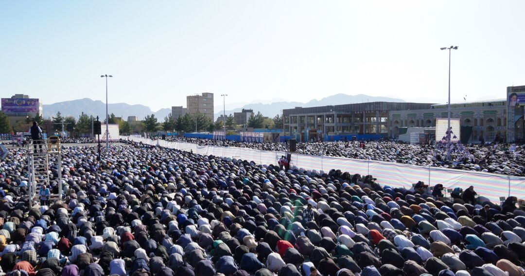 نماز عید فطر در کرمان