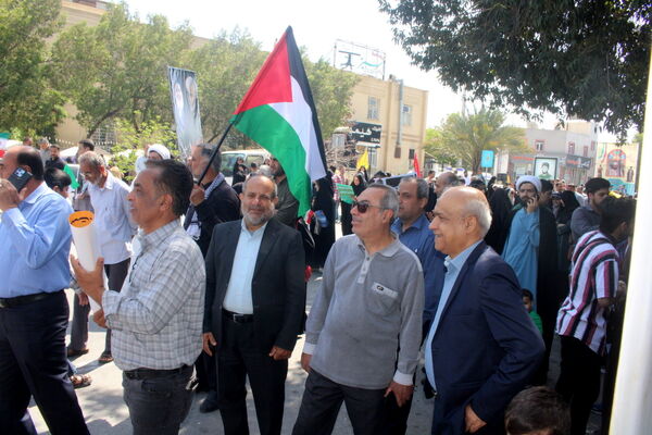 راهپیمایی روز قدس در بوشهر