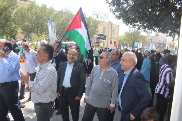 راهپیمایی روز قدس در بوشهر