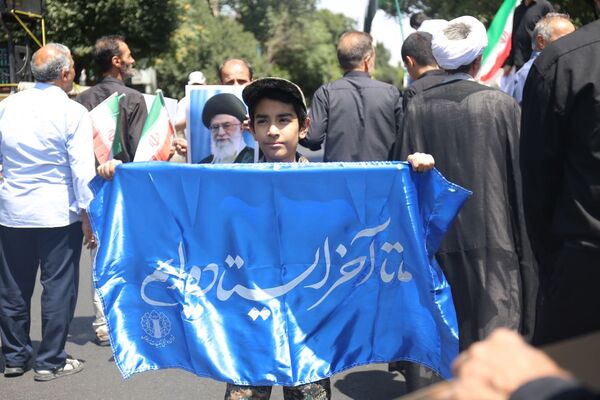 راهپیمایی جمعه خشم در تبریز