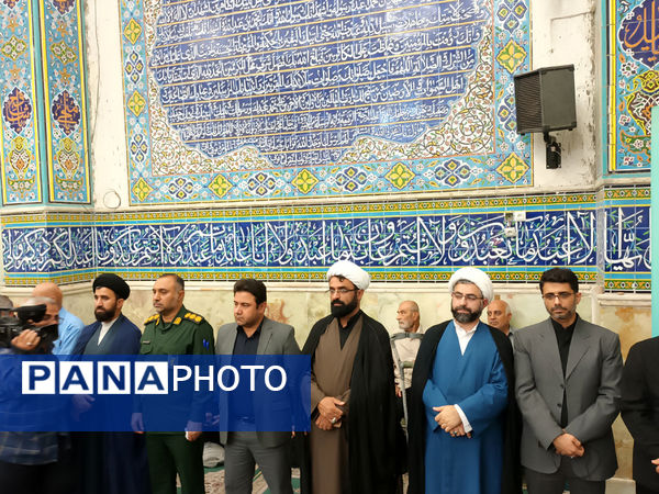  مراسم سوگواری شهادت آیت‌الله سید ابراهیم رئیسی و هیات همراه ایشان در بهبهان