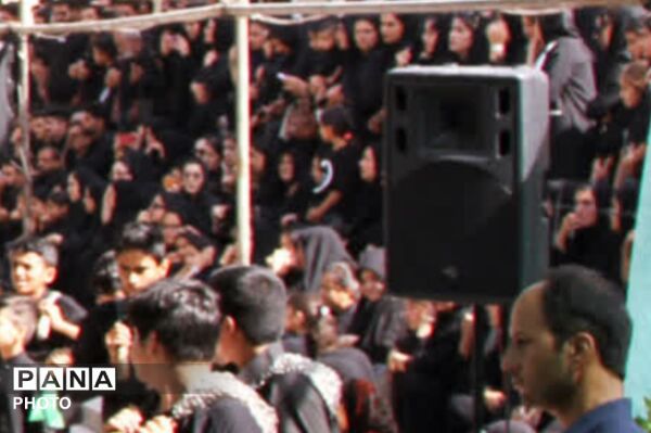 عزاداری هیأت روستای کسرینه در زیارتگاه شهید مدرس 