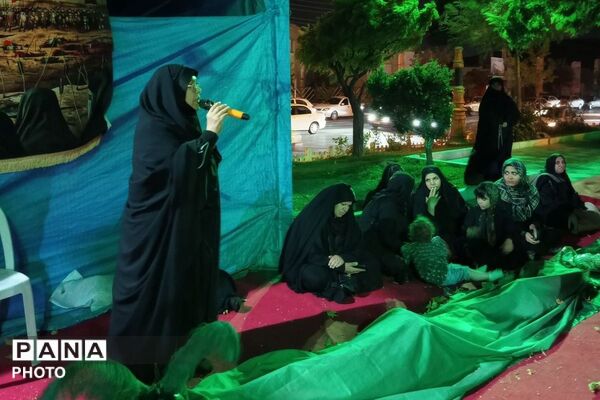  برپایی سفره حضرت رقیه (س) به کمک دانش‌آموزان و فرهنگیان پردیس