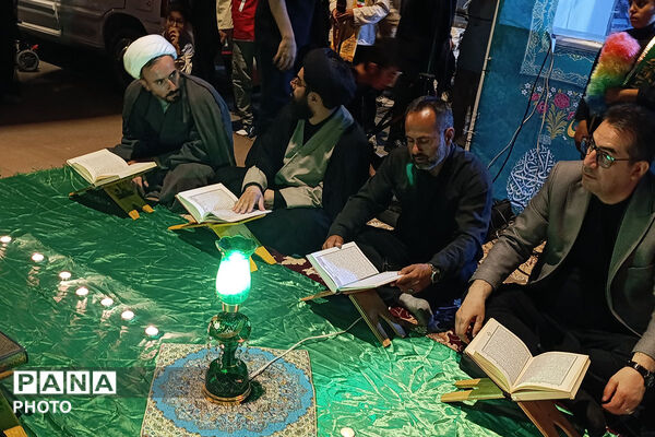محفل انس با قرآن دانش‌آموزی در بزرگداشت مقام رهبر شهید در بجنورد