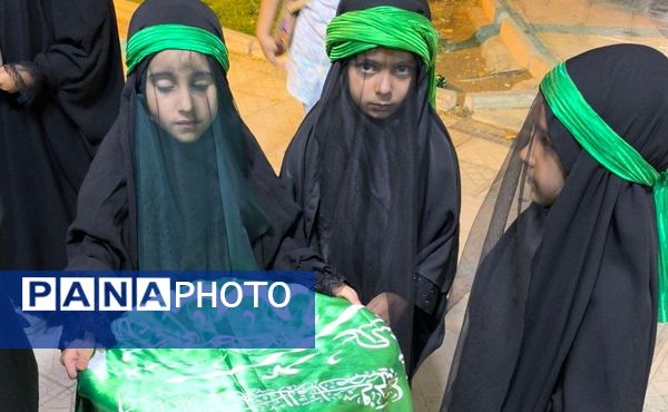 کودکان حسینی در غم عزاداری شهادت حضرت رقیه سلام الله علیها 