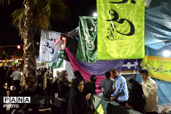 جشن کیلومتری غدیر در بهارستان‌دو
