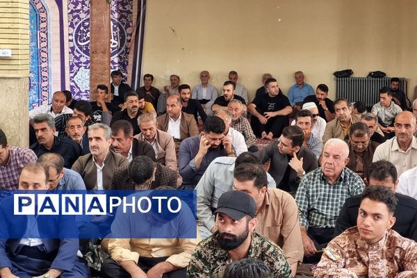 تجدید میثاق با شهدا در سالروز عملیات غرور آفرین مرصاد