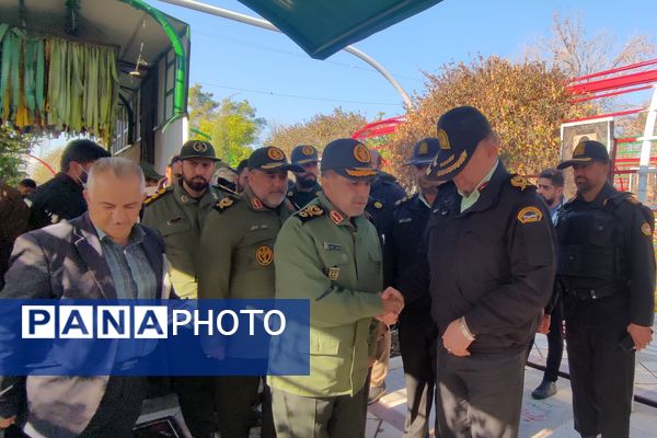 سومین سالگرد شهید علی‌اکبر رنجبر در گلزار شهدای شیراز