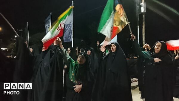 اجتماعات شبانه در حسینیه شهدای شهر بار نیشابور  