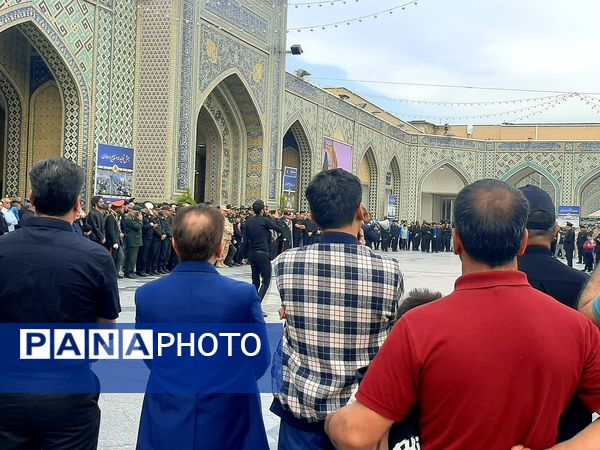 تشییع پیکر شهدای نیروی انتظامی مشهد مقدس