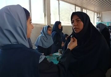 درخشش خلاقیت در بازارچه خوارزمی مدرسه هدی