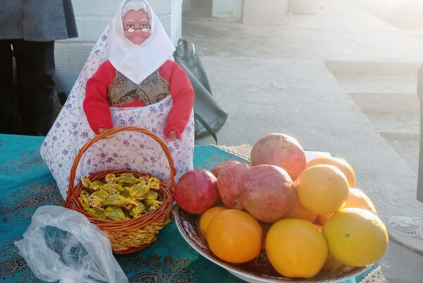 جشن یلدا در دبیرستان فردوس شهرک