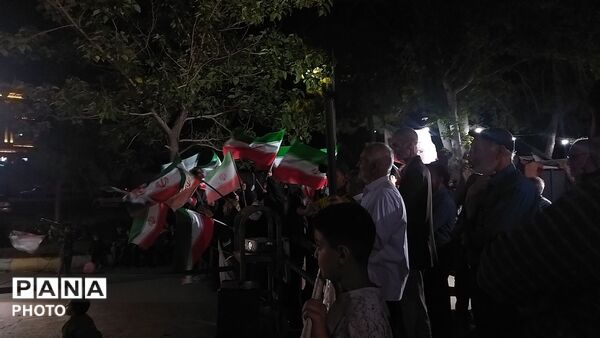 نود و پنجمین شب از شب های مقاومت بلوار جمهوری نیشابور در قاب پانا 