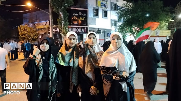نود و نهمین تجمع اقتدار و ایستادگی در کوهدشت