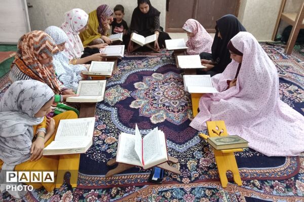 مسجد امام حسین (ع) شهرک گلشهر رودبارجنوب میزبان نوجوانان مشتاق کلام وحی 