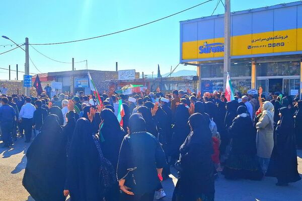 استقبال باشکوه از پیکر۶ شهید گمنام در شهرستان باشت