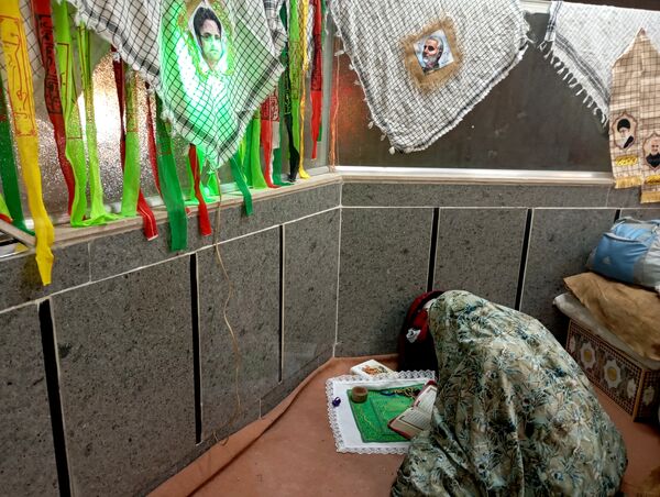 اعتکاف دانش‌آموزی فرصتی برای آرامش و تفکر