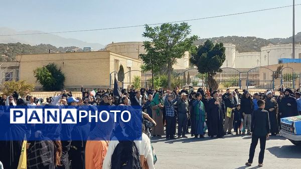 پیاده‌روی جاماندگان اربعین در یاسوج