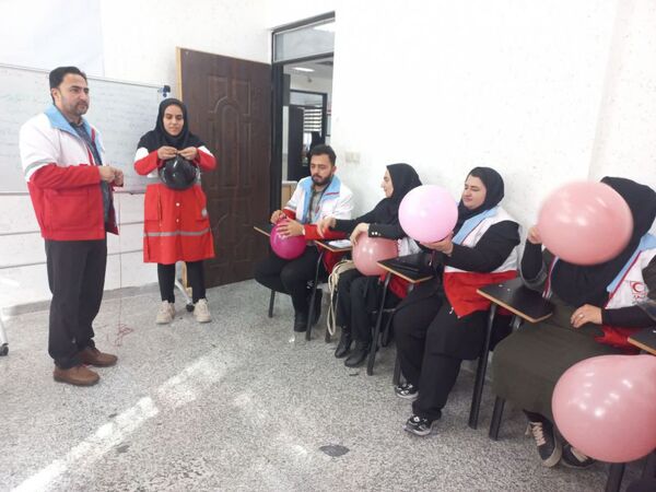 برگزاری کارگاه آموزشی تیم‌های تخصصی سحر جمعیت هلال احمر شهرستان‌های گرمه و جاجرم