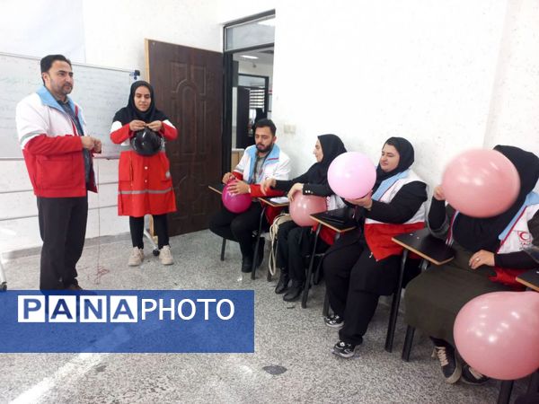 برگزاری کارگاه آموزشی تیم‌های تخصصی سحر جمعیت هلال احمر شهرستان‌های گرمه و جاجرم