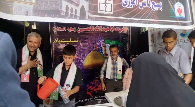 برپایی موکب های عاشقان حسینی در اربعین 