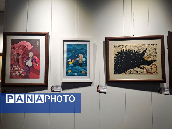 نمایشگاه آثار هنری تجسمی بسیج هنرمندان قم