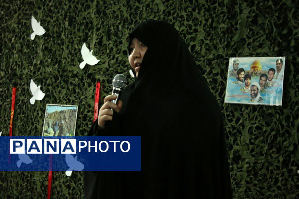 جلوه‌هایی از یادواره شهدای دبیرستان سید احمد فاتحی یک قم