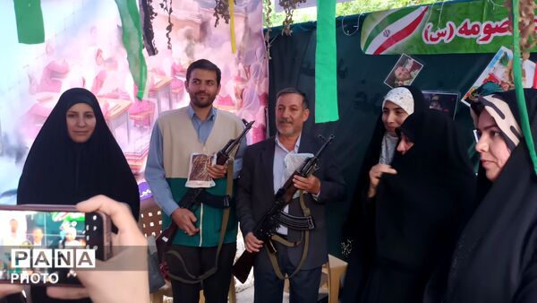 جشن عید غدیر با موکب بزرگ مردمی