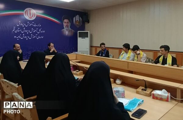 آیین تجلیل از خبرنگاران پانا ناحیه 2 قم