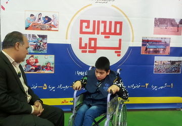 اجرای برنامه ملی میدان پویا در دبستان چندمعلولیتی کوشا 