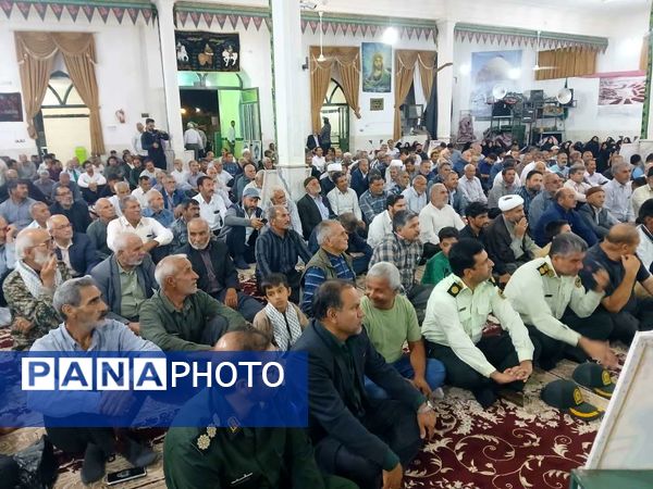 یادواره شهدا شهر کندر شهرستان خلیل‌آباد