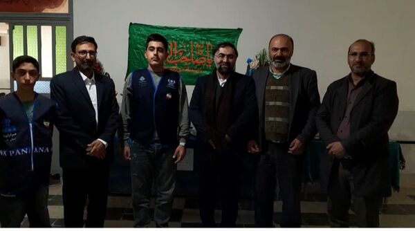 مراسم ایام الله دهه فجر در دبیرستان معارف صدرای ولایت