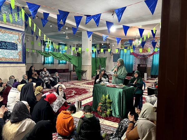 برگزاری مراسم ولادت امام حسین(ع) در مسجد حضرت ابوالفضل شهرک ینگی امام ساوجبلاغ