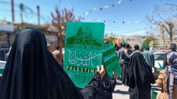راهپیمایی باشکوه روز قدس در شهرستان مارگون