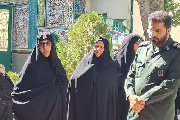 برگزاری رزمایش سراسری بسیجیان در پایگاه مسجد جامع آبسرد