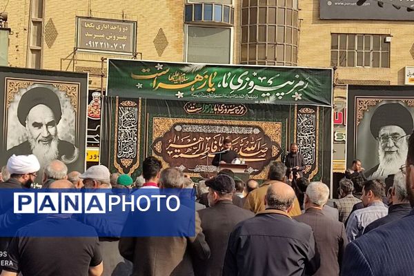 عزاداری حضرت زهرا(س) با شعار «یا زهرا؛ رمز پیروزی» در شهرقدس